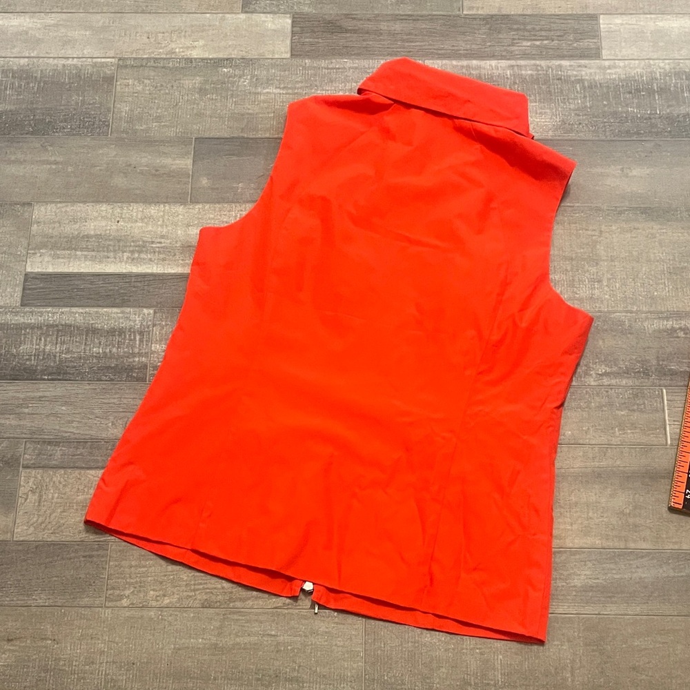 Katherine Barclay Vivid Orange Zip Jacket - Picture 8 of 9